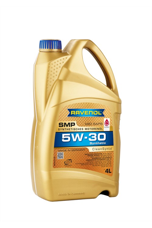 Моторное масло RAVENOL SMP SAE 5W-30 4L (аналог RAVENOL WIV III 5W-30)